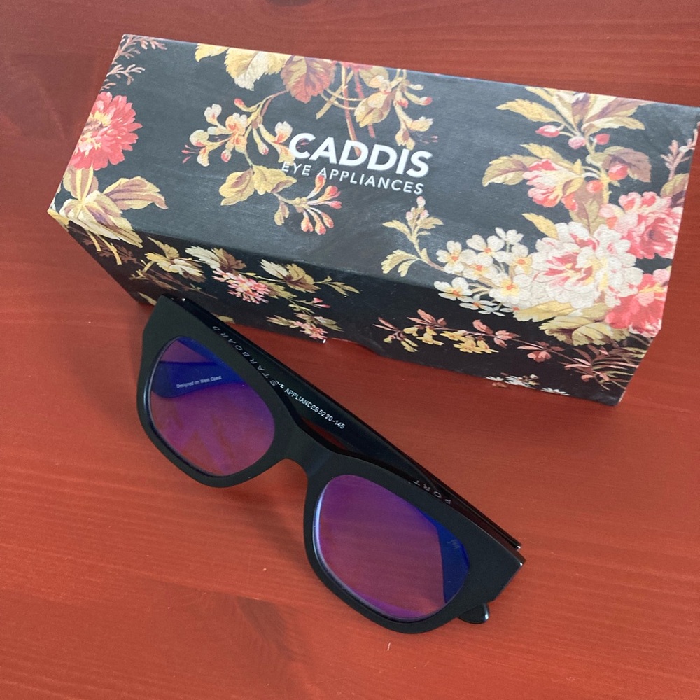 Caddis Readers Miklos Matte Black 2.0